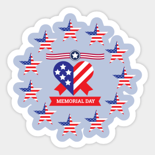 Memorial Day Sticker